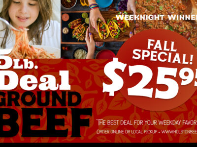 5Lb Deal - Ground Beef - Fall Special